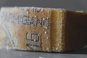 should I sprinkle parmesan cheese on dog food