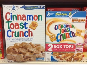 can dogs eat cinnamon toast crunch