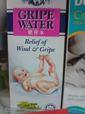 Using gripe water with dogs