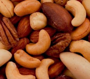 dogs eat mixed nuts