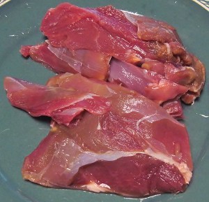 can dogs eat raw deer meat