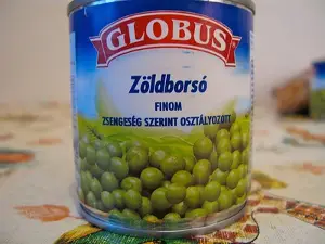 can dogs eat canned peas
